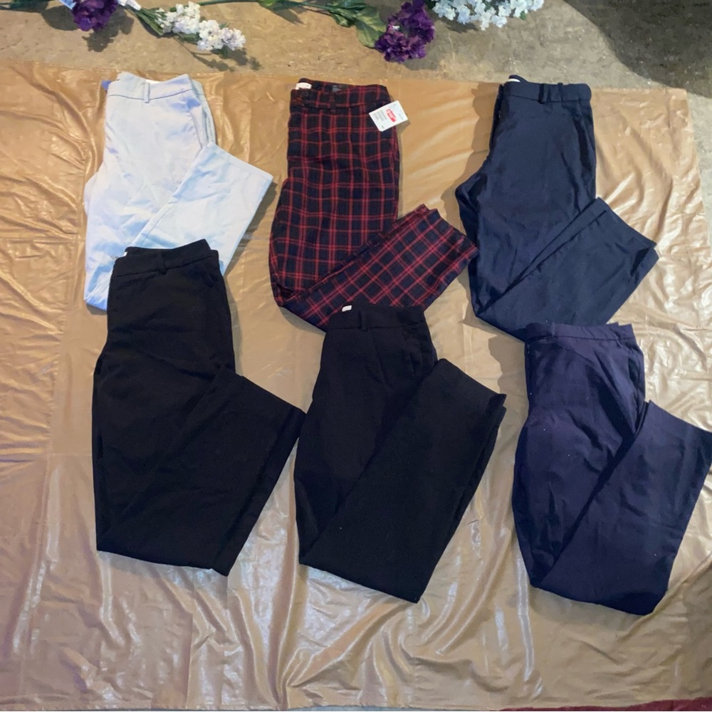 H&M pants bundle 6 pieces women’s size 8